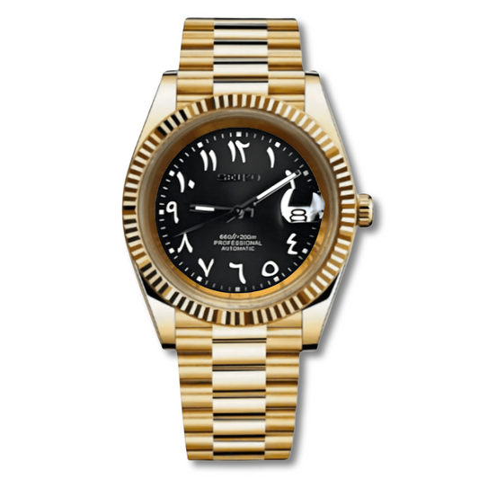 DATEJUST GOLD BLACK ARABIC (EID)