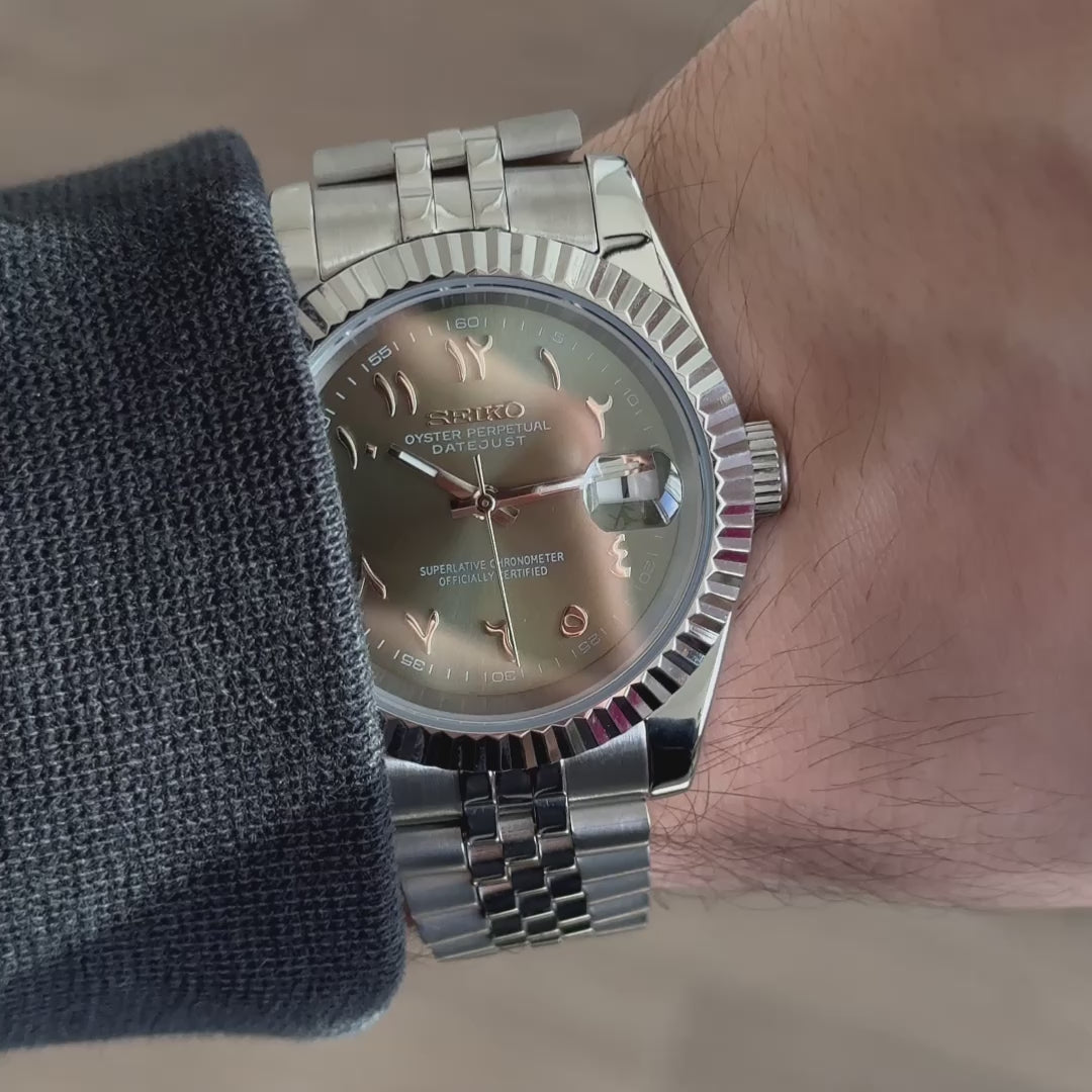 DATEJUST OLIVE GREEN ARABIC (EID)