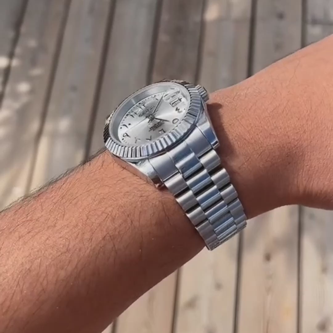 DATEJUST CLASSIC WHITE ARABIC (EID)