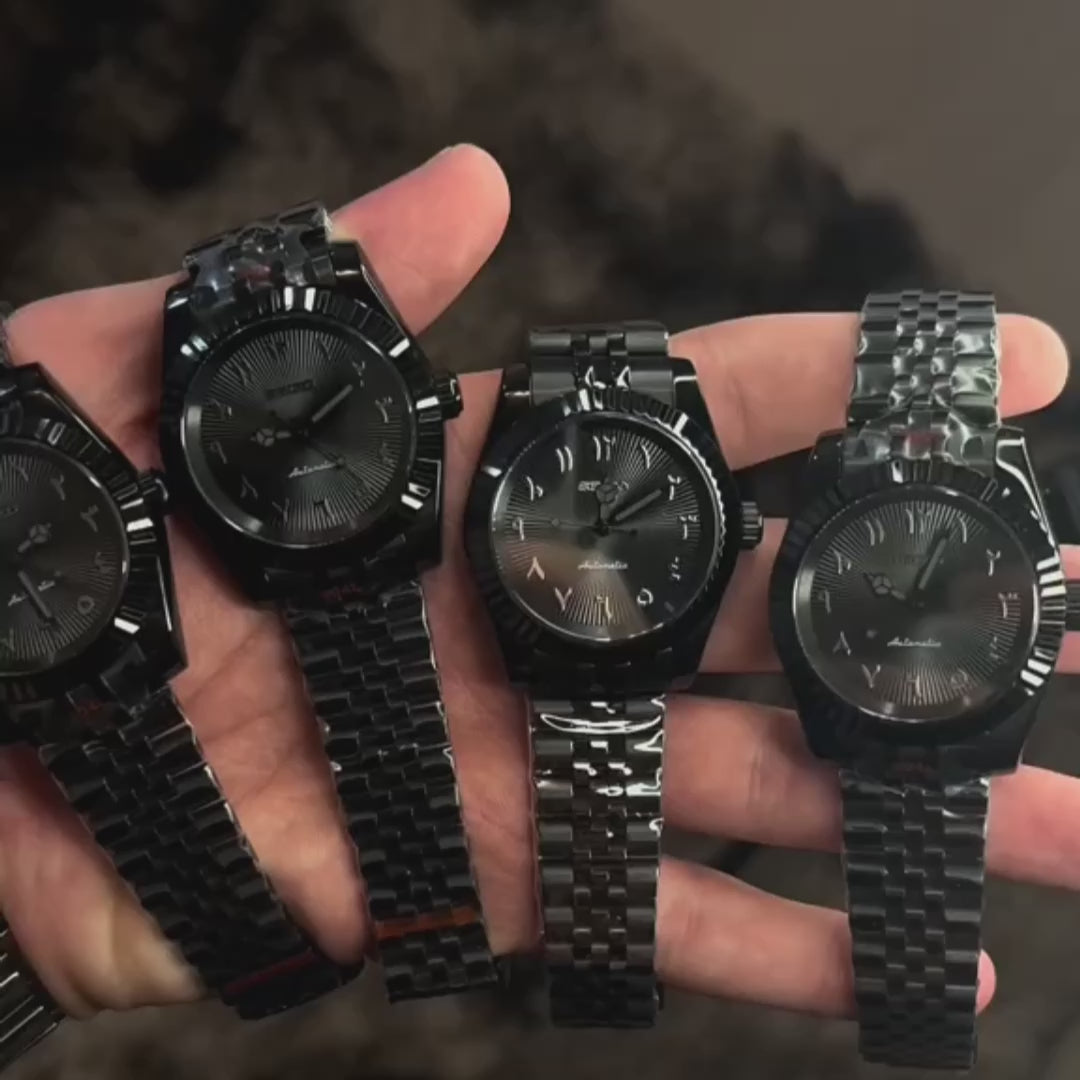 DATEJUST FULL BLACK ARABIC (EID)