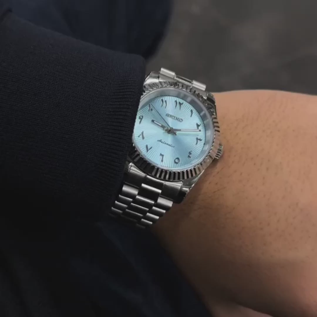 DATEJUST LIGHT BLUE ARABIC (EID)