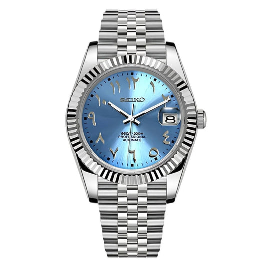 DATEJUST LIGHT BLUE ARABIC (EID)